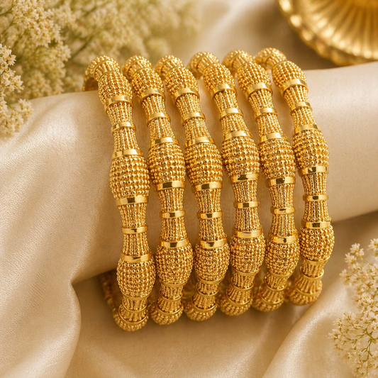 Royal Grace Gold Bangles
