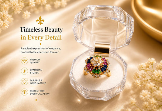 Royal Flower Ring